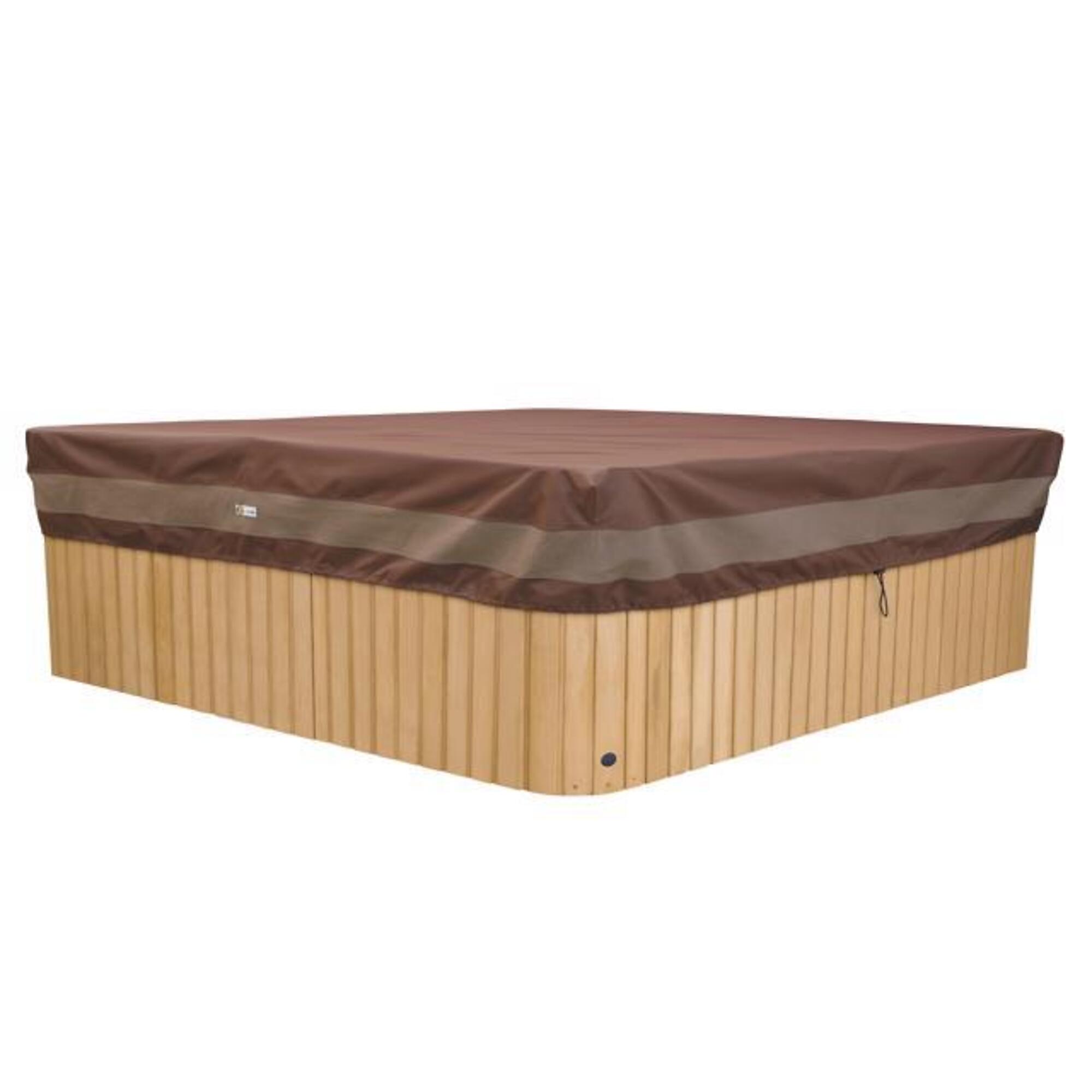 Classic Accessories Ultimate 94in. Square Hot Tub Cover, Beige, Polyester, Model# UHT969614